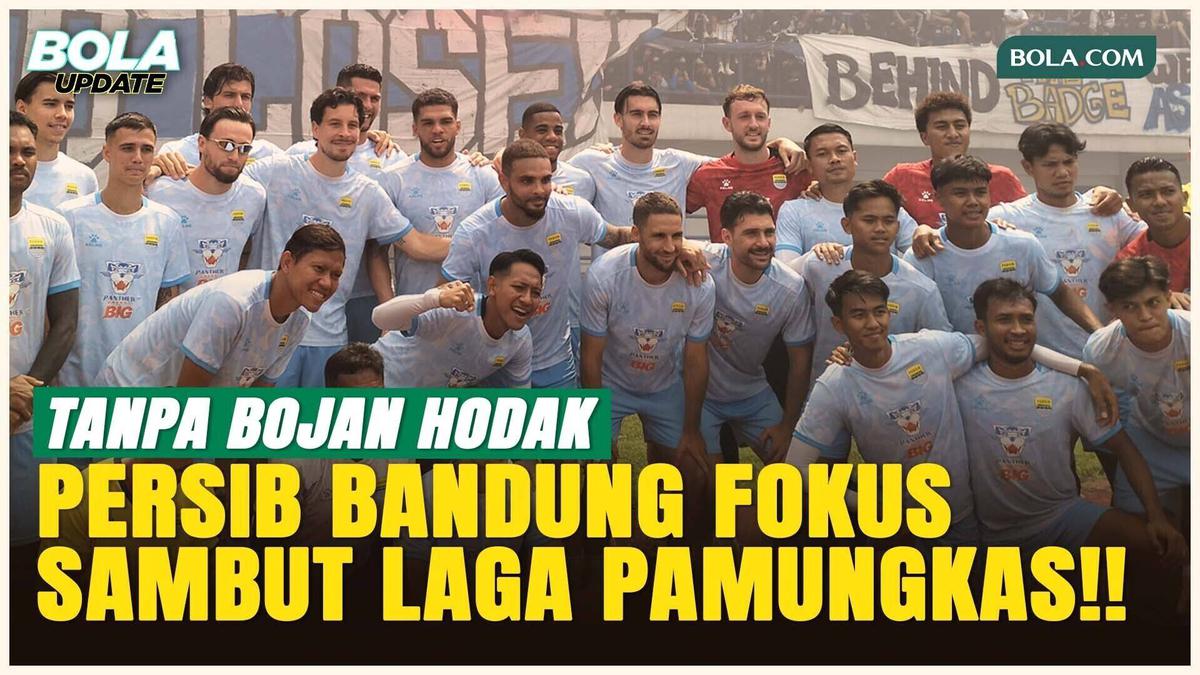Tanpa Bojan Hodak, Persib Bandung Panaskan Mesin Jelang Laga Pamungkas Vs Persijap