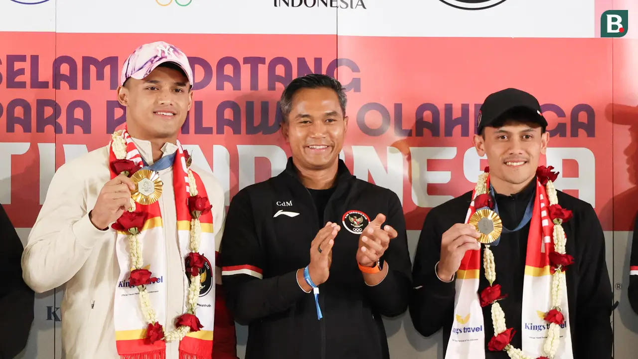 Rizki Juniansyah dan Veddriq Leonardo