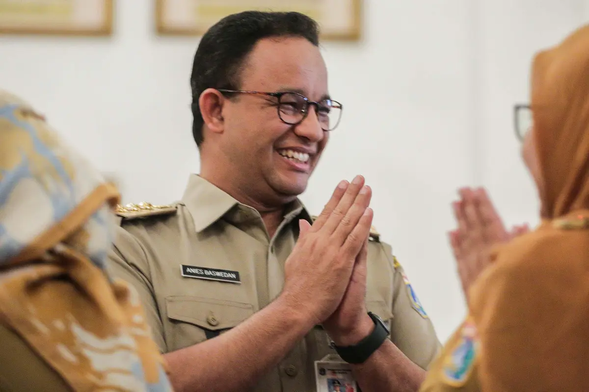 Anies Baswedan Gelar Halal Bihalal di Balai Kota