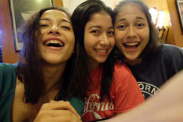 Ini adalah Marino Sisters, trio saudari cantik yang memiliki darah Bali dan Italia./Copyright @marino.made/gtr