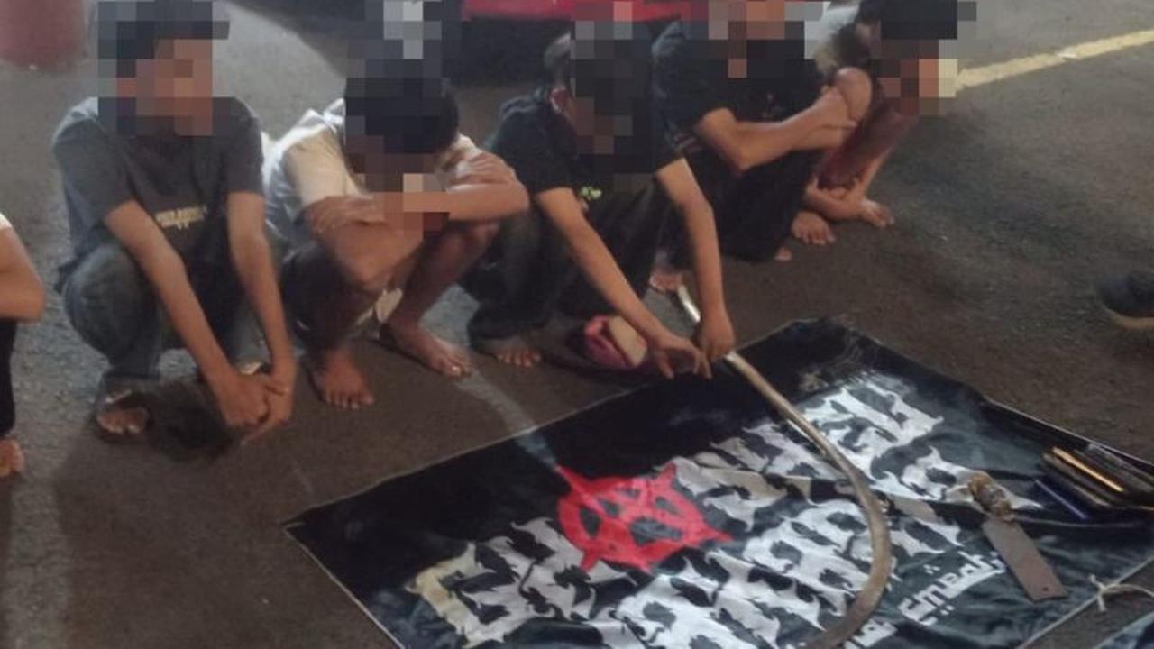 Fakta Mengejutkan! Polisi Gagalkan Tawuran di Jakarta Utara, Tiga Pemuda Pembawa Celurit Terancam 10 Tahun Penjara