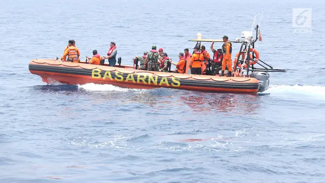 Panglima TNI Tinjau Langsung Proses Pencarian Lion Air JT 610