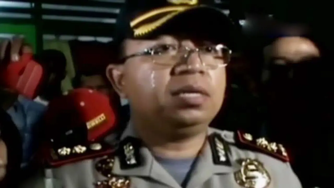 Kapolres Polewali Menangis 