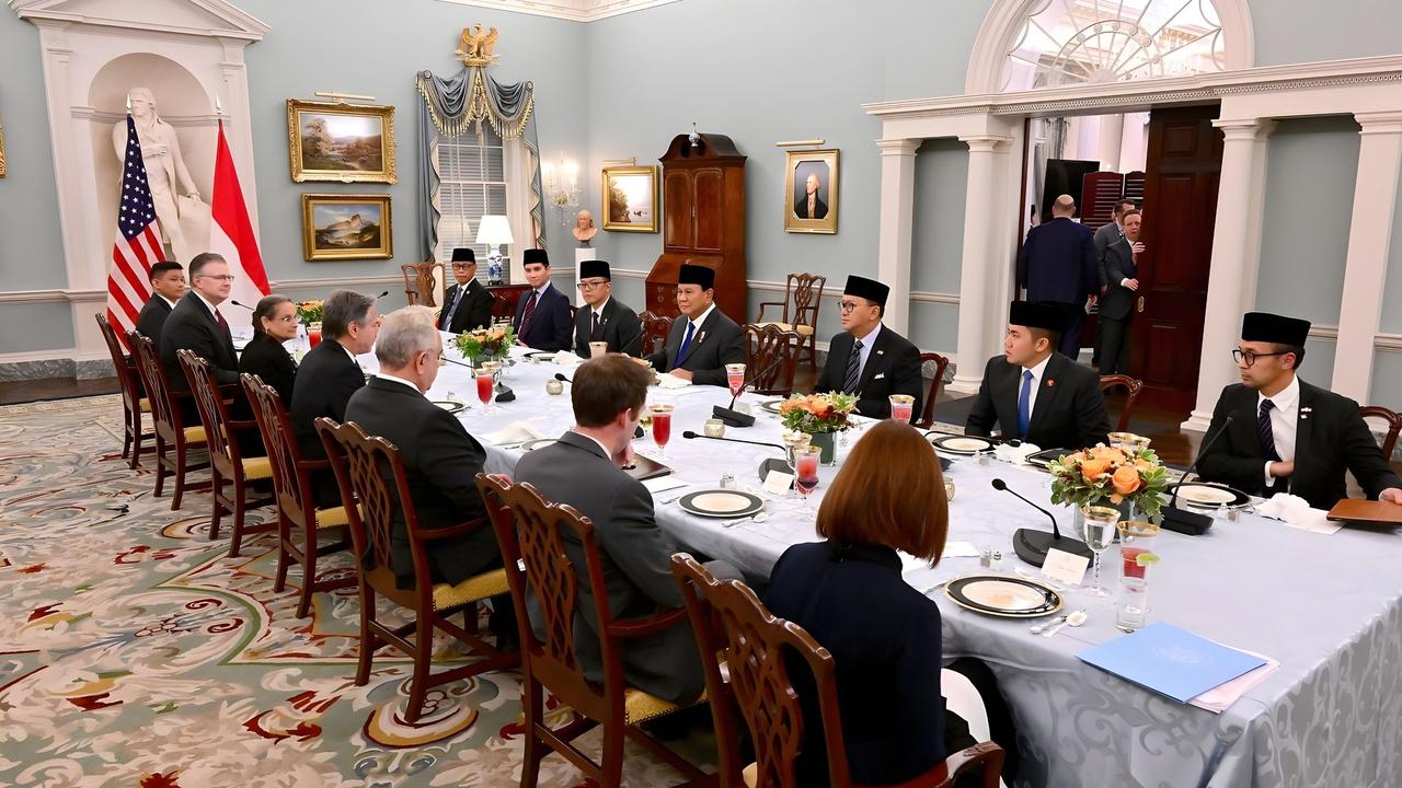 Prabowo Bersama Menlu AS Blinken