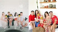 Potret Kompak Keluarga Artis Rayakan Imlek 2022. (Sumber: Instagram/chelseaoliviaa/erickbanaiskandar)