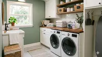 6 Ide Rumah Kecil dengan Laundry Room Sederhana, Solusi Hemat Lahan yang Tetap Nyaman dan Fungsional