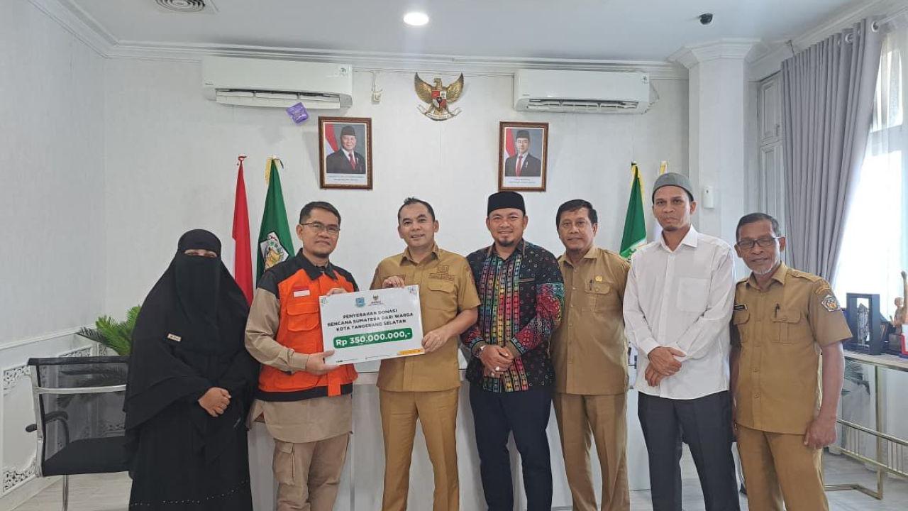 Baznas Tangsel Gerak Cepat, Salurkan Bantuan Rp2 Miliar untuk Korban Banjir Sumatra