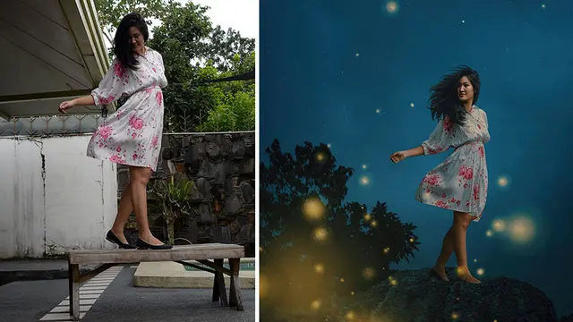 [Bintang] Fakta Unik: Hanya Narsis di Halaman Belakang, Intip 8 Potret Imajinasi Ajaib dari Perempuan Oriental Ini