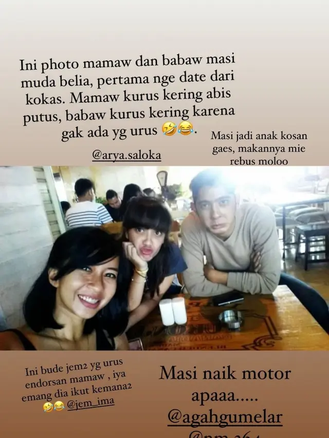 7 Potret Lawas Gaya Pacaran Arya Saloka dan Putri Anne, Curi Perhatian