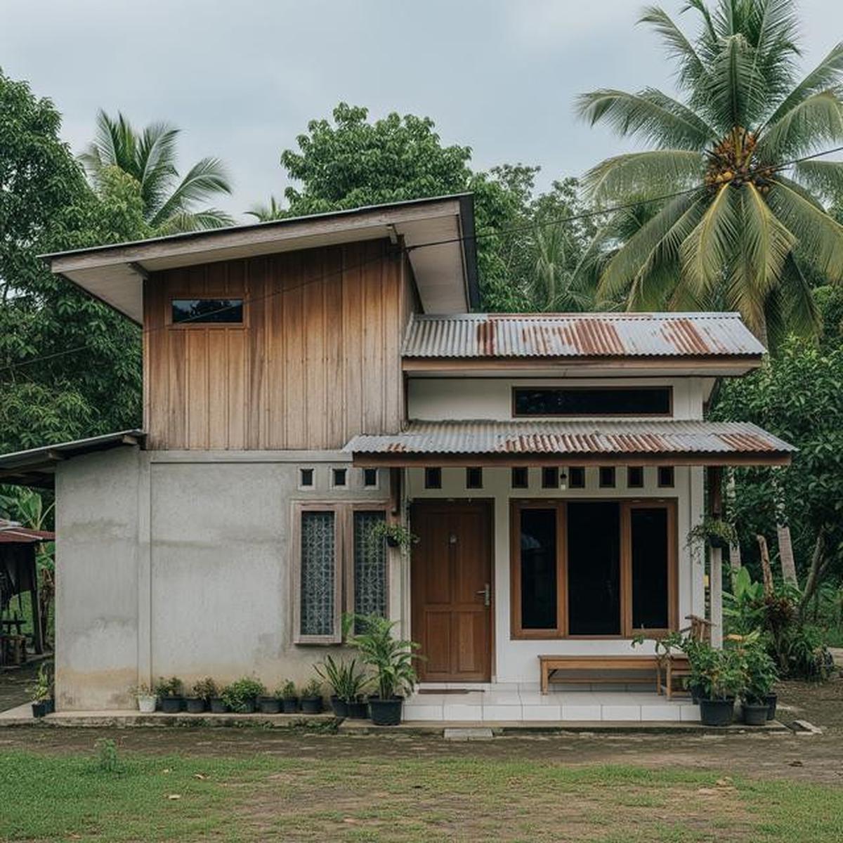 9 Rumah Sederhana Era 90-an tapi Tetap Modern di Desa, Harmoni Klasik Tak Lekang Waktu