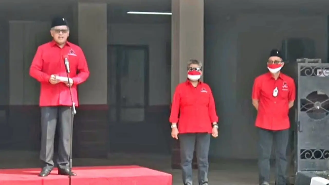 PDIP Gelar Upacara HUT RI.