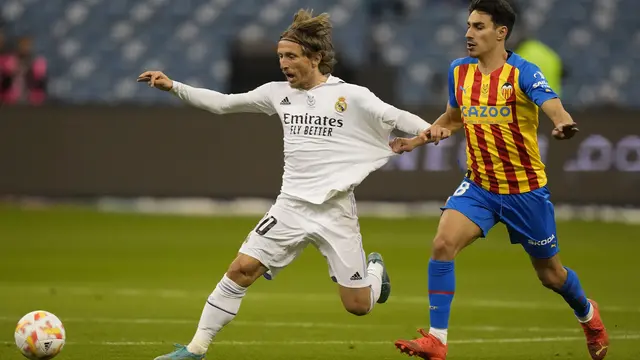 Kalahkan Valencia, Real Madrid ke Final Piala Super Spanyol