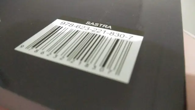 Ilustrasi ISBN
