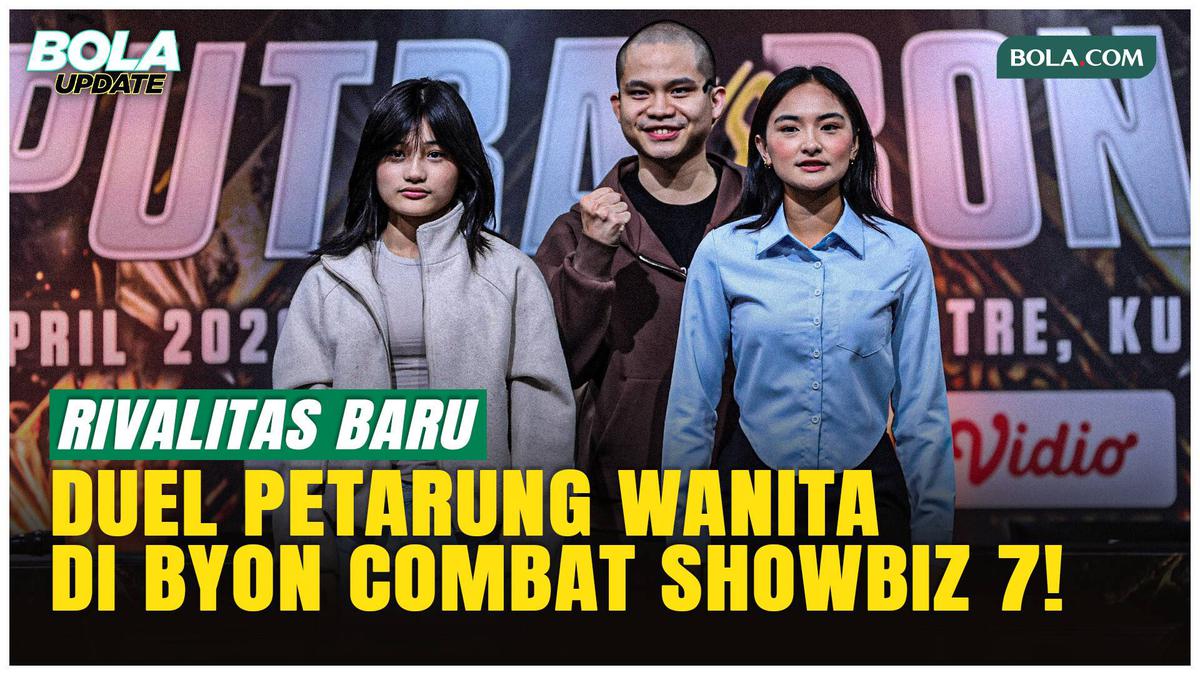 Duel Wanita Indonesia Vs Malaysia Panaskan Byon Combat Showbiz 7