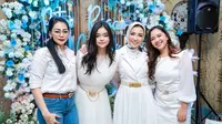 7 Momen Pertemuan Bella Shofie dan Mantan Istri Sang Suami di Ultah Anak Sambung