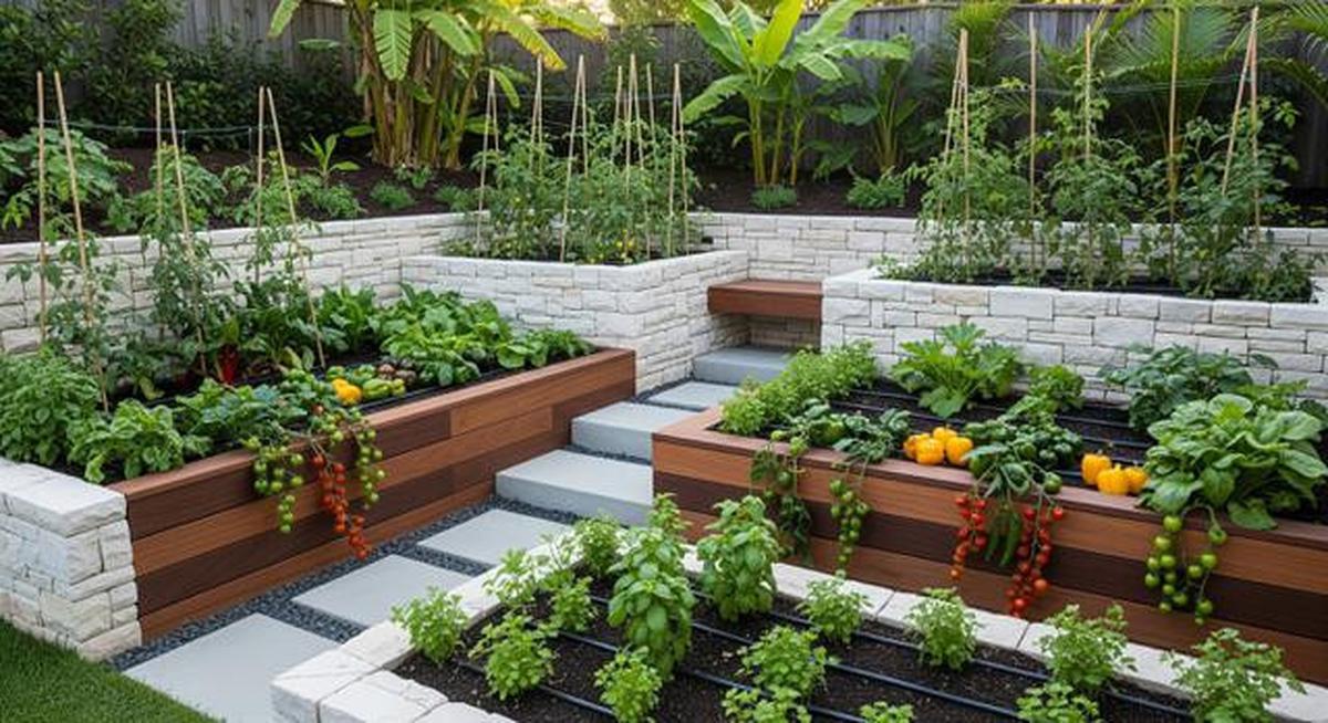 6 Desain Kebun Sayur di Halaman yang Estetik, Padukan Fungsi dan Keindahan