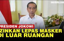 VIDEO: Presiden Jokowi Longgarkan Kebijakan Lepas Masker di Luar Ruangan