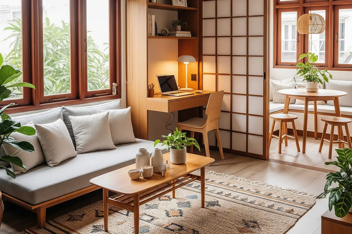 9 Desain Interior Rumah Bergaya Japandi yang Cocok untuk Rumah Kecil, Fungsional Estetik