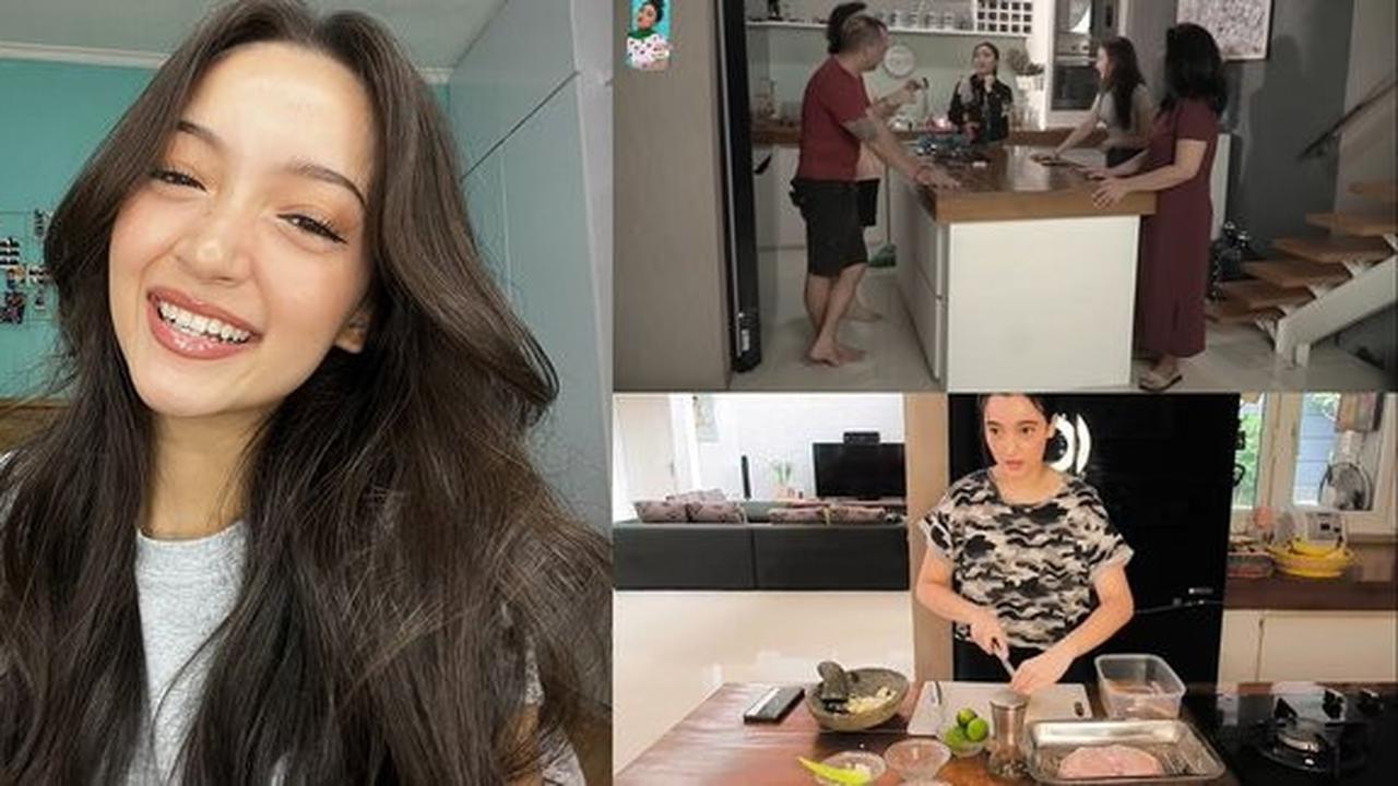 Potret Dapur di Rumah Megan Domani dan Bryan Domani Bitu Mewah, Tampak Minimalis Dominan Kayu