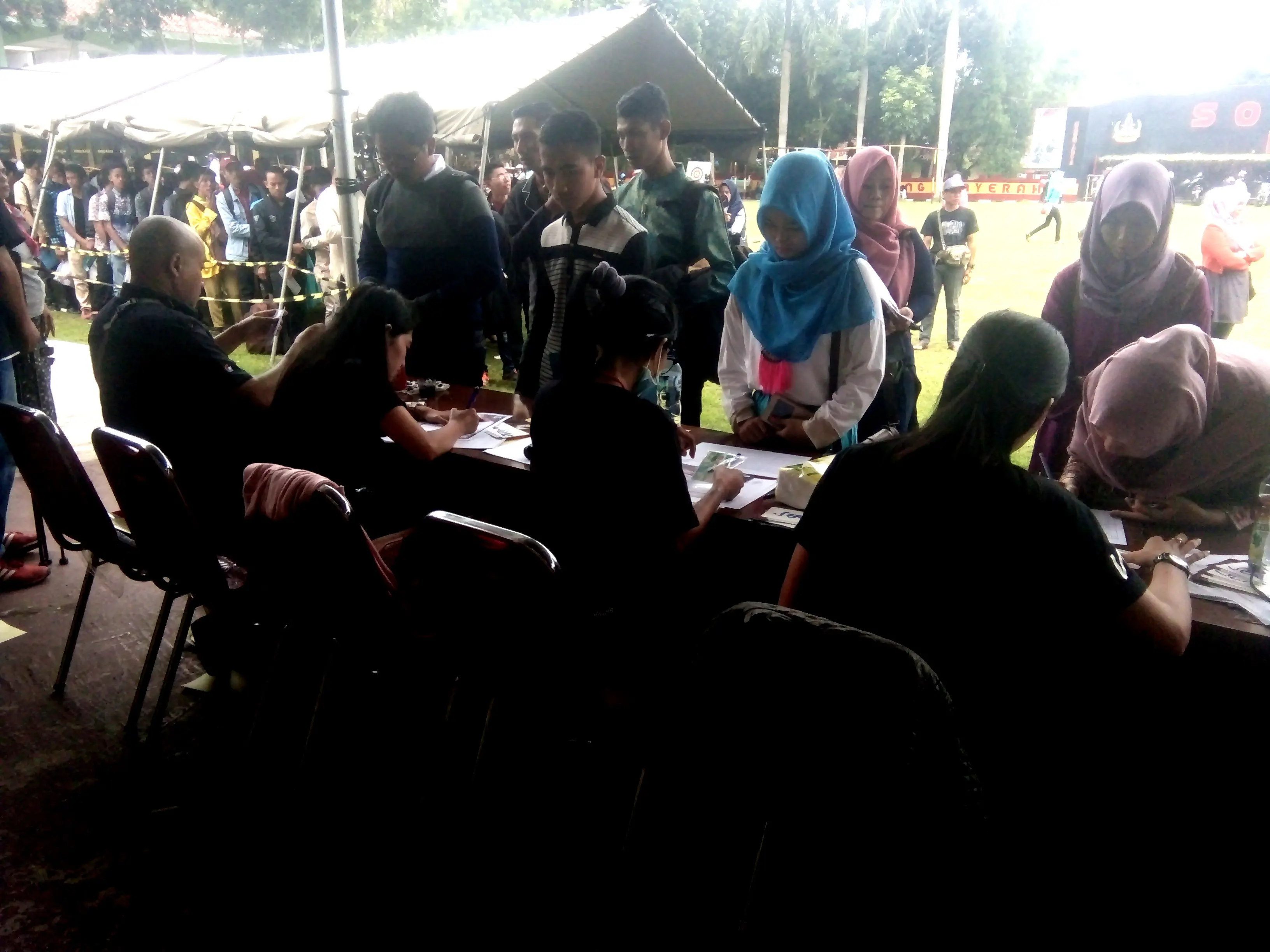 Audisi Liga Dangdut Indonesia di Serang, Banten  (Foto: Yandhi Deslatama)