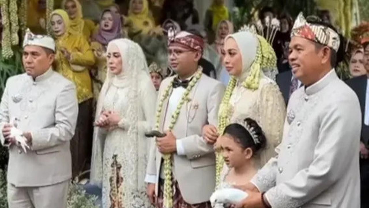 VIDEO: Momen Tangis Dedi Mulyadi Teriak Sah Saat Ijab Kabul Anak, Besanan Dengan Jenderal Polisi