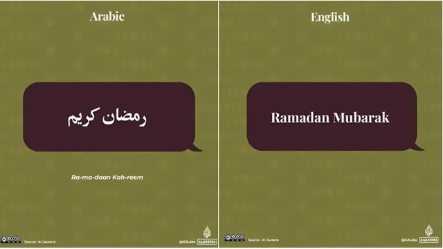 22 Ucapan Selamat Ramadhan dalam Berbagai Bahasa di Dunia, Bisa Buat Referensi