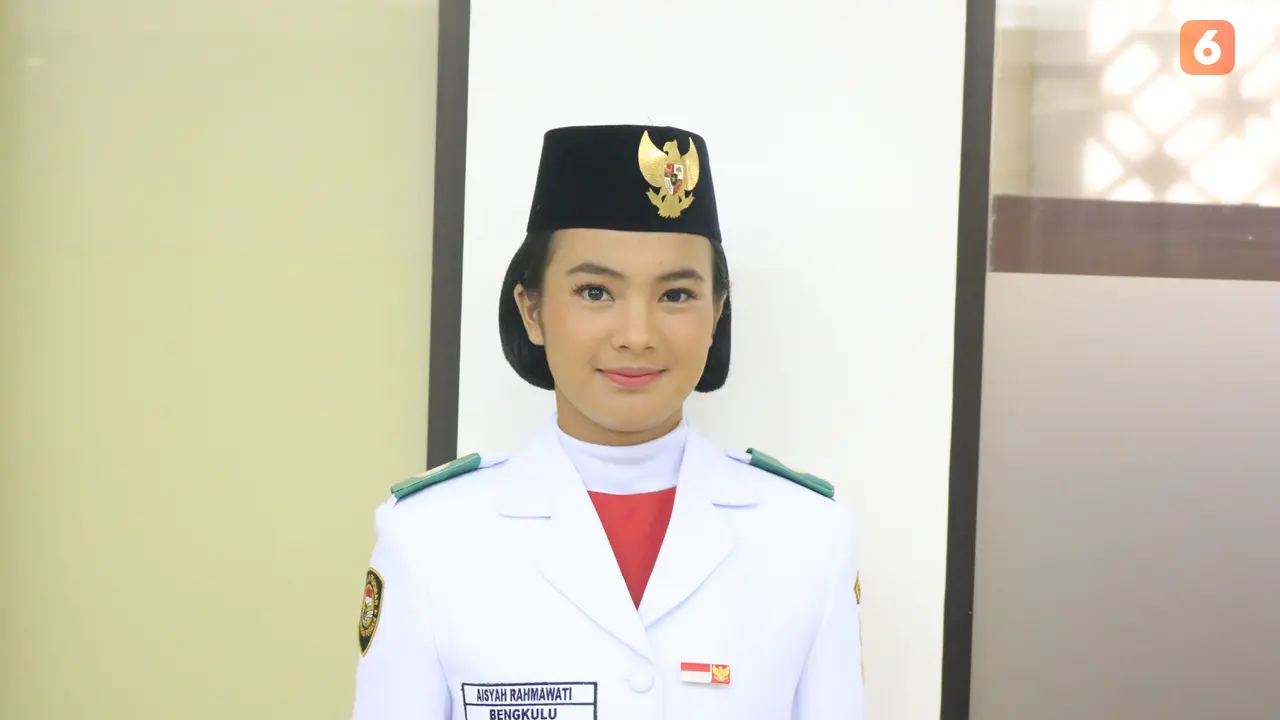 Paskibraka 2019, Paskibraka Nasional 2019, Paskibraka, Pembawa Baki 2019, Pembawa Baki Paskibraka Nasional 2019, Aisyah Rahmawati