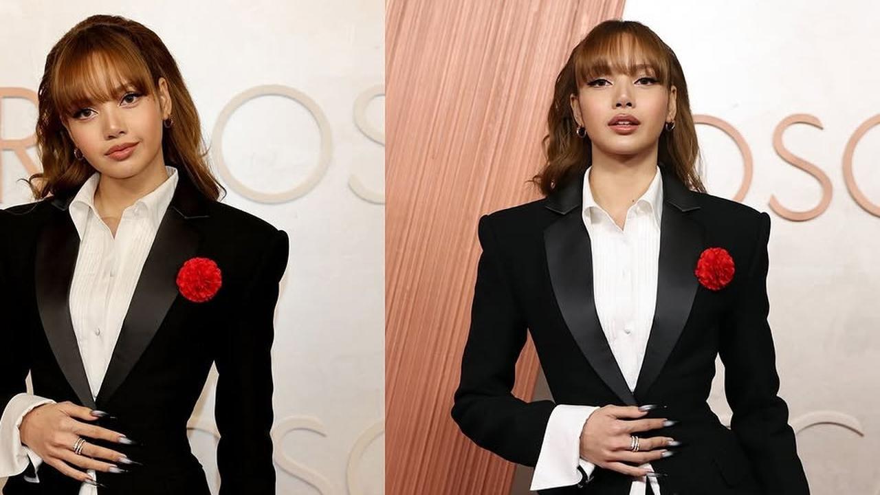 Perdana Tampil di Oscar 2025, Lisa Blackpink Tuai Pujian Berkat Penampilan Memukaunya
