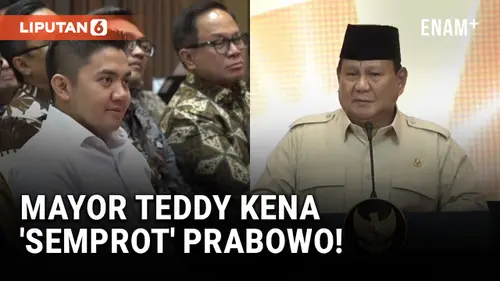 VIDEO: Prabowo 'Semprot' Mayor Teddy, Lupa Undang Jokowi ke Peresmian Bank Emas