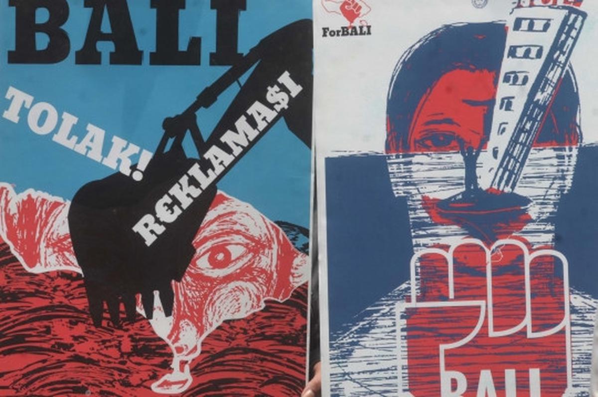Demo tolak reklamasi Teluk Benoa