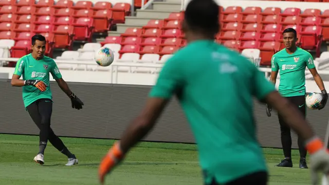 Latihan Timnas Indonesia