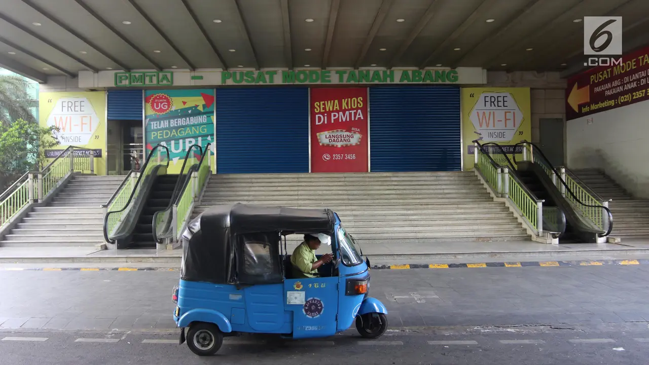 Libur Lebaran, Pasar Tanah Abang Tutup 10 Hari