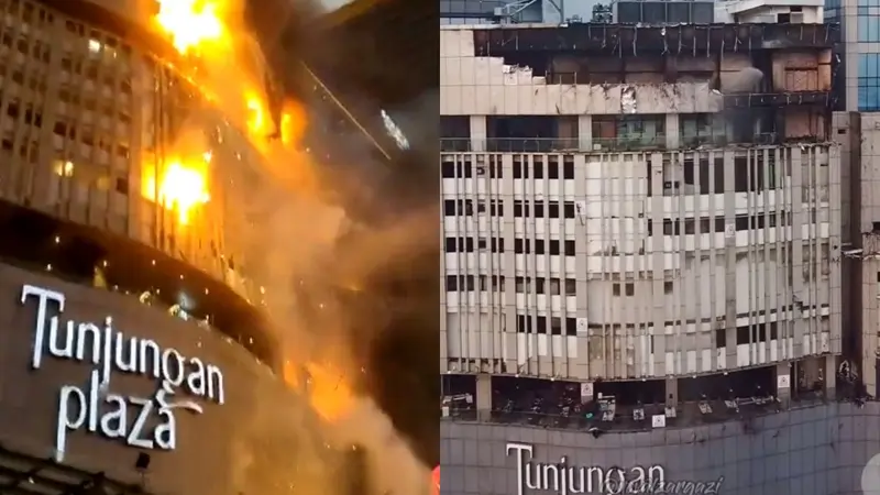 Tunjungan Plaza Terbakar