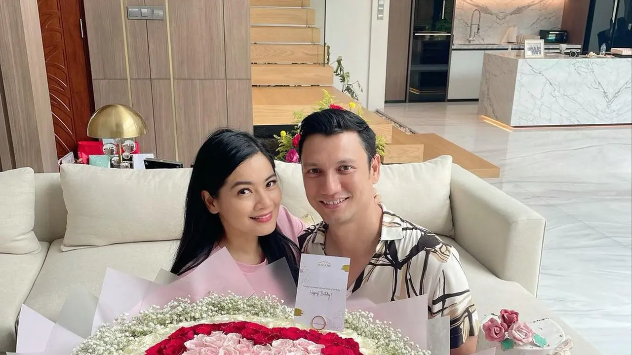Momen ulang tahun Titi Kamal ke-40