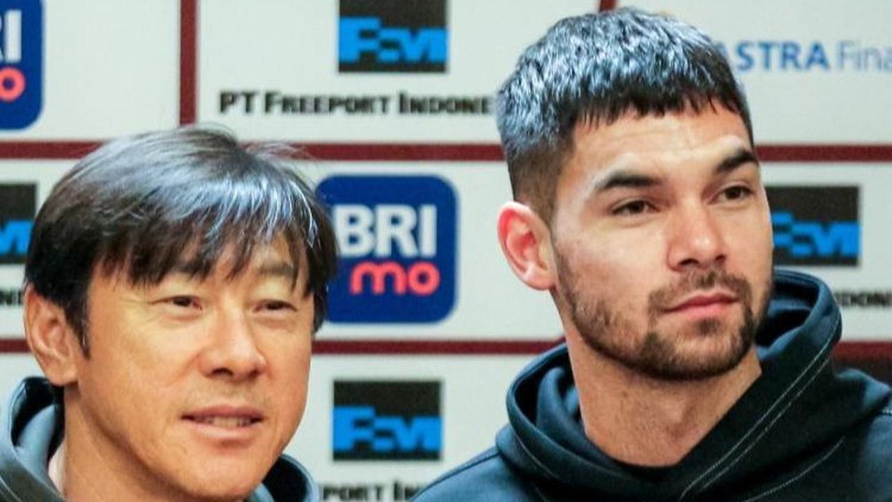 FOTO: Jelang Laga Kualifikasi Piala Dunia 2026, Pelatih Timnas Shin Tae-yong Sebut Tiga Pemain Tim Garuda Absen Lawan Vietnam