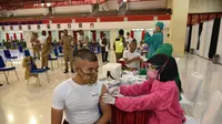 Ribuan Praja dan Sivitas Akademika IPDN Laksanakan Vaksinasi Covid-19