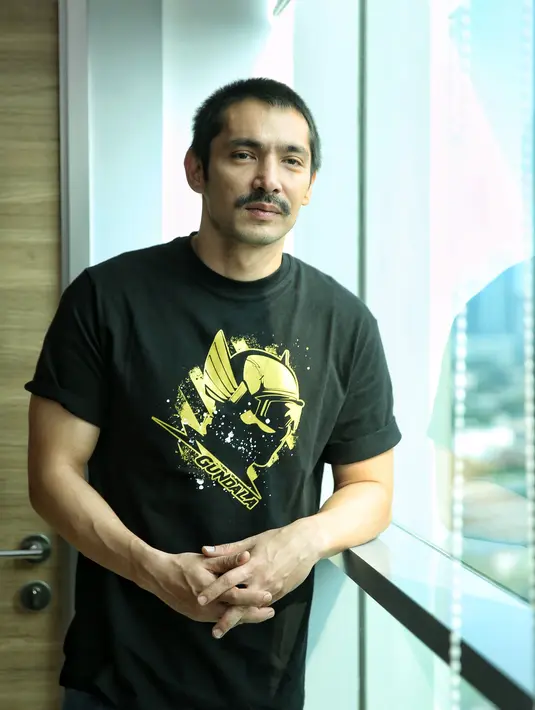 Abimana Aryasatya Visit Film Gundala di Sency. (Adrian Putra/Fimela.com)