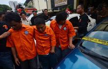 3 Pelaku perampokan dalam taksi ditangkap