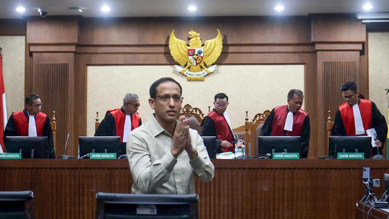FOTO: Sidang Korupsi Chromebook, Jaksa Tolak Eksepsi Nadiem
