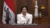Megawati Soekarnoputri. (Tangkapan Layar Youtube PDIP)