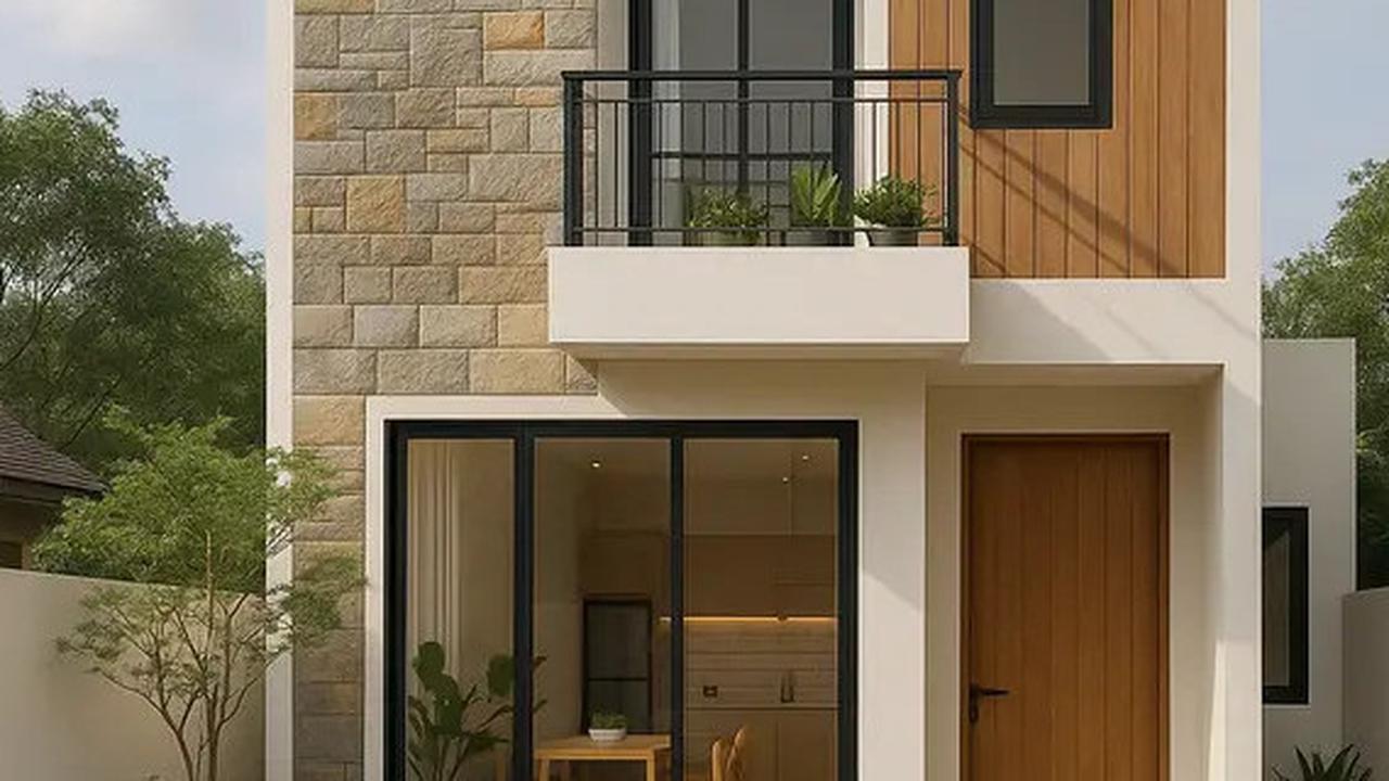 15 Model Rumah Minimalis Sederhana yang Nyaman dan Estetik