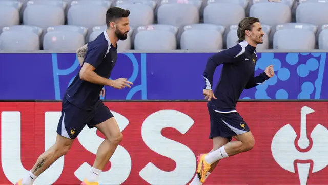 Foto: Melihat Persiapan Kylian Mbappe Dkk Jelang Bentrok dengan Spanyol di Semifinal Euro 2024
