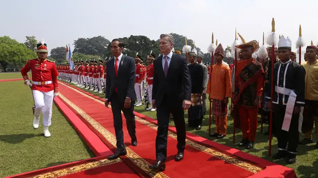 Jokowi Terima Presiden Argentina