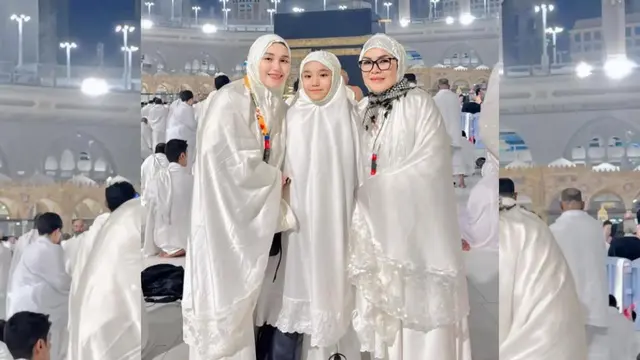 Potret Ayu Ting Ting Umrah Bareng Keluarga (credit: https://www.instagram.com/ayutingting92/)