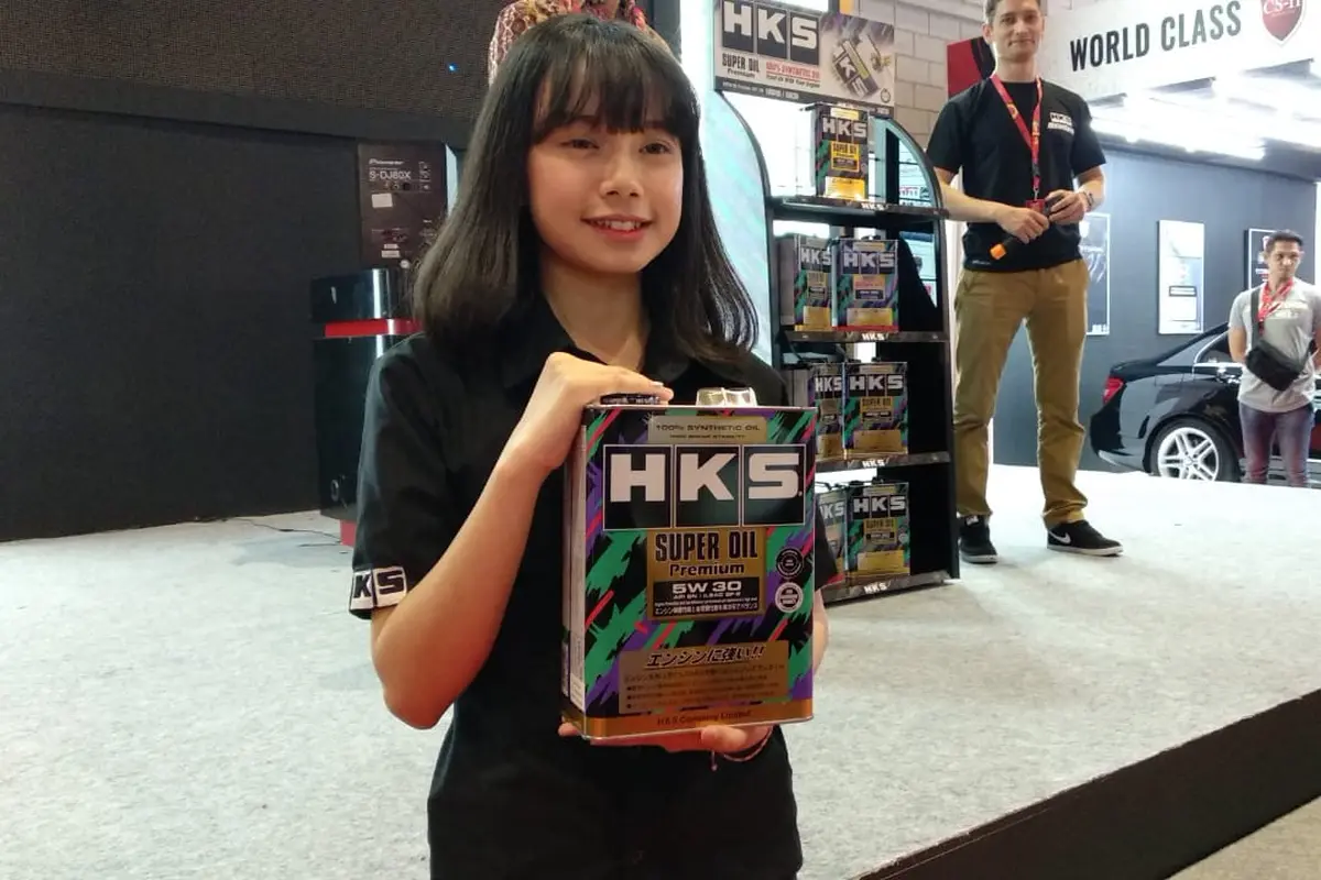 Oli HKS meluncur di Indonesia International Motor Show 2019