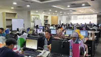 Suasana para trader di TPFx Indonesia menggunakan MetaTrader 5. (ist)