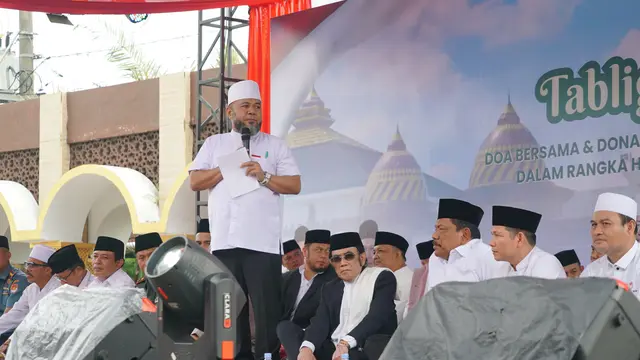 Gubernur Bengkulu, Helmi Hasan dalam tabligh akbar