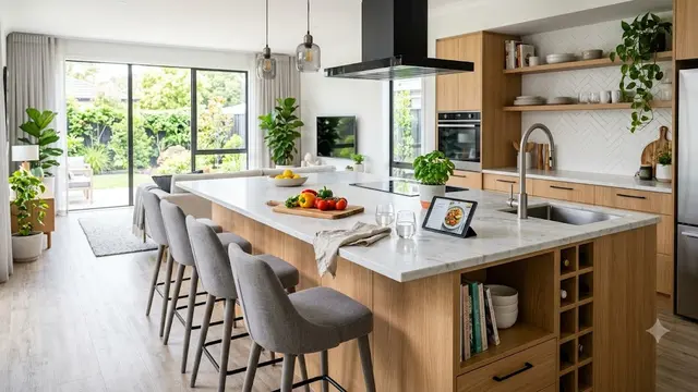 Rumah yang Ramah untuk Orang yang Hobi Memasak (AI Generated)