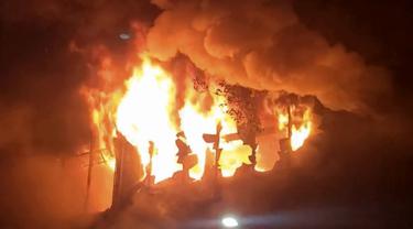 Kebakaran Dahsyat Landa Gedung di Taiwan, 46 Orang Tewas