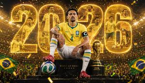 Poster Timnas Brasil - Marquinhos. (Bola.com/AI-Generated/ChatGPT)